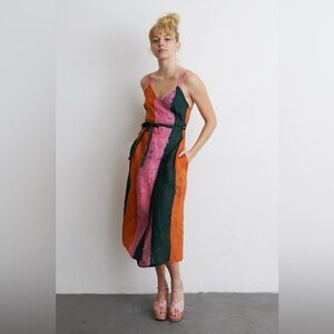 OSEI-DURO FILINI DRESS in CARMINE